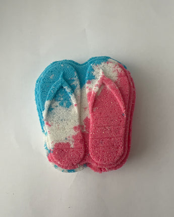 Stain free Freedom Flip Flop Bath Bomb