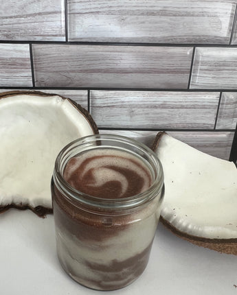 Natural Coconut Swirl Sugar Scrub
