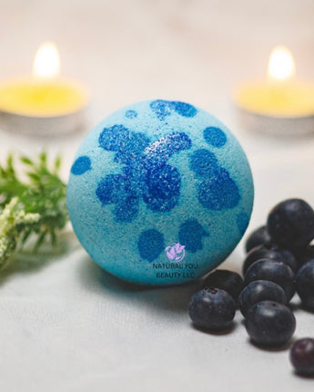 BLUEBERRY BATH BOMB